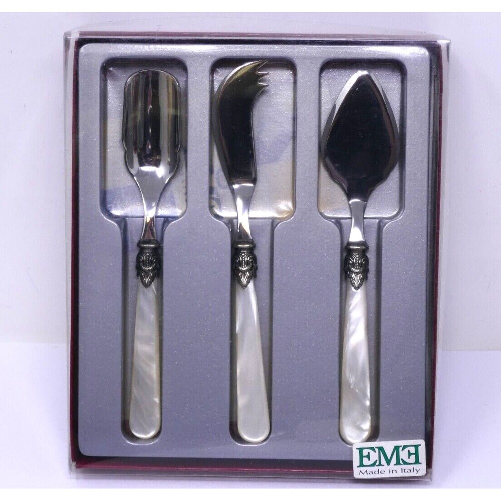 EME INOX Italy Napoleon Tapas Stainless Cheese Serving Set